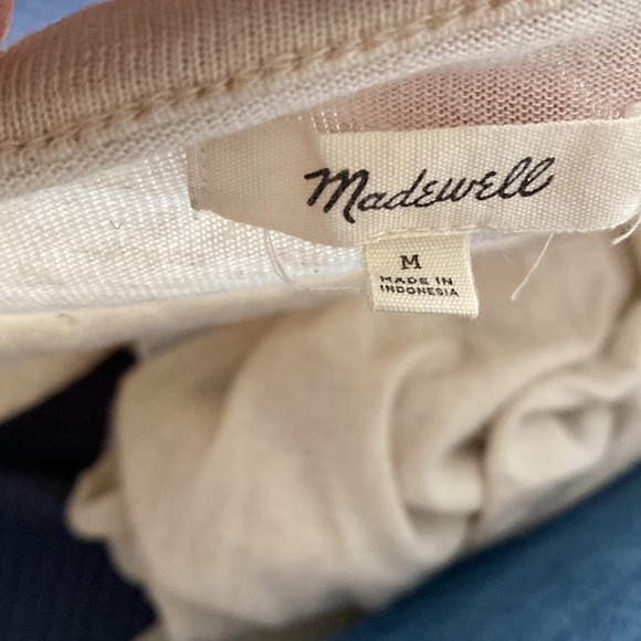 Medium, Madewell Long Sleeve T-Shirt in Oatmeal Heather - Picture 5 of 5